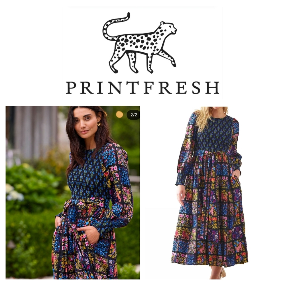 Printfresh Stained Glass Storybook dress
